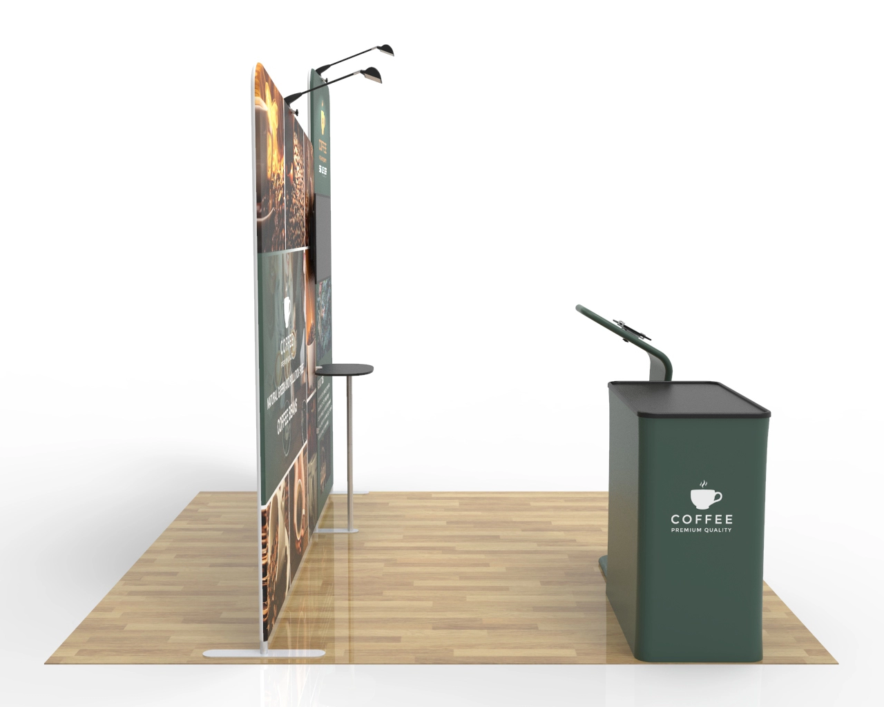 10X10 Commercial Trade Show Booth Idea 03