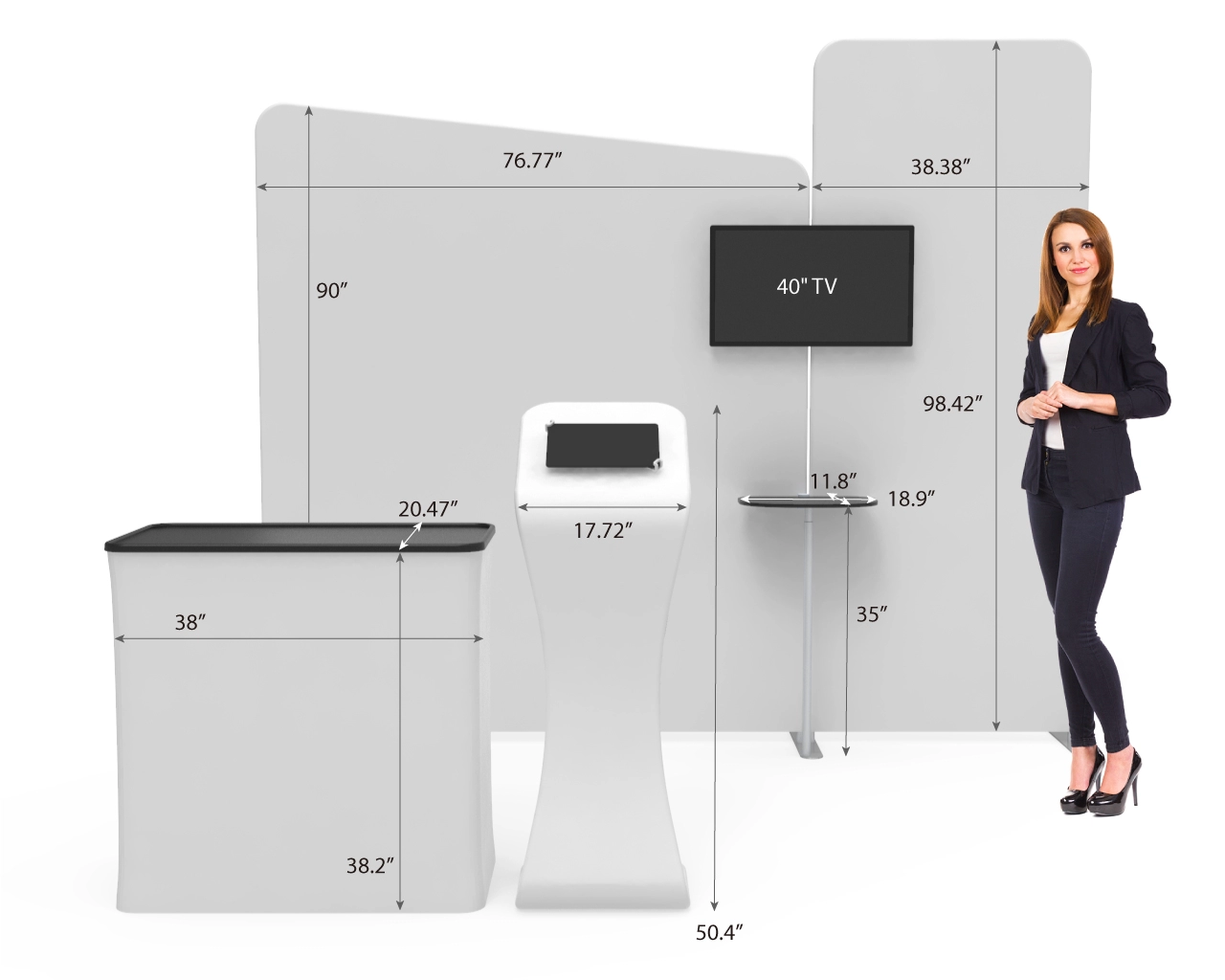 10X10 Commercial Trade Show Booth Idea 03
