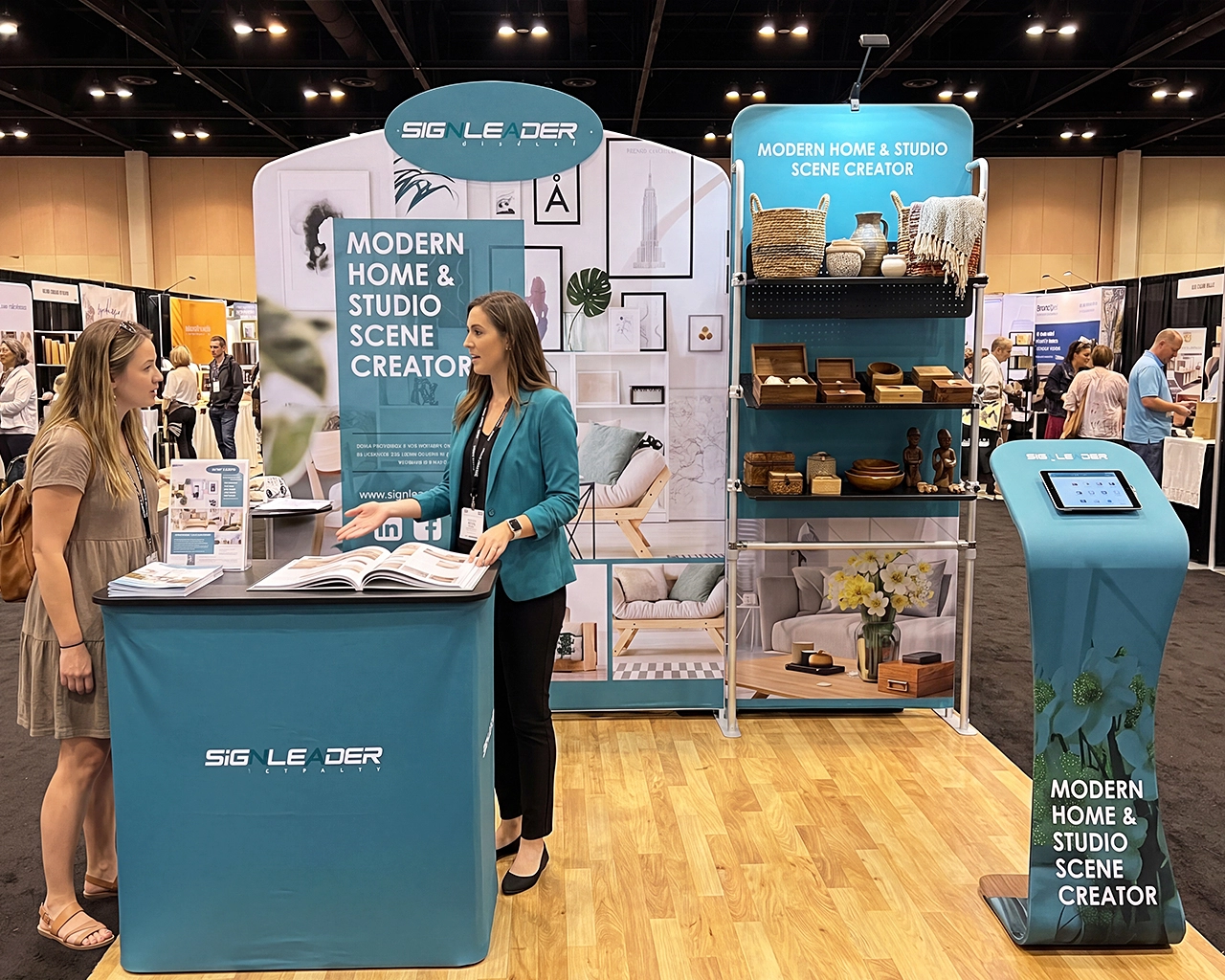10x10 Commercial Trade Show Booth Idea 20