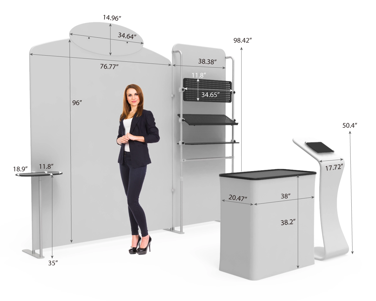 10x10 Commercial Trade Show Booth Idea 20