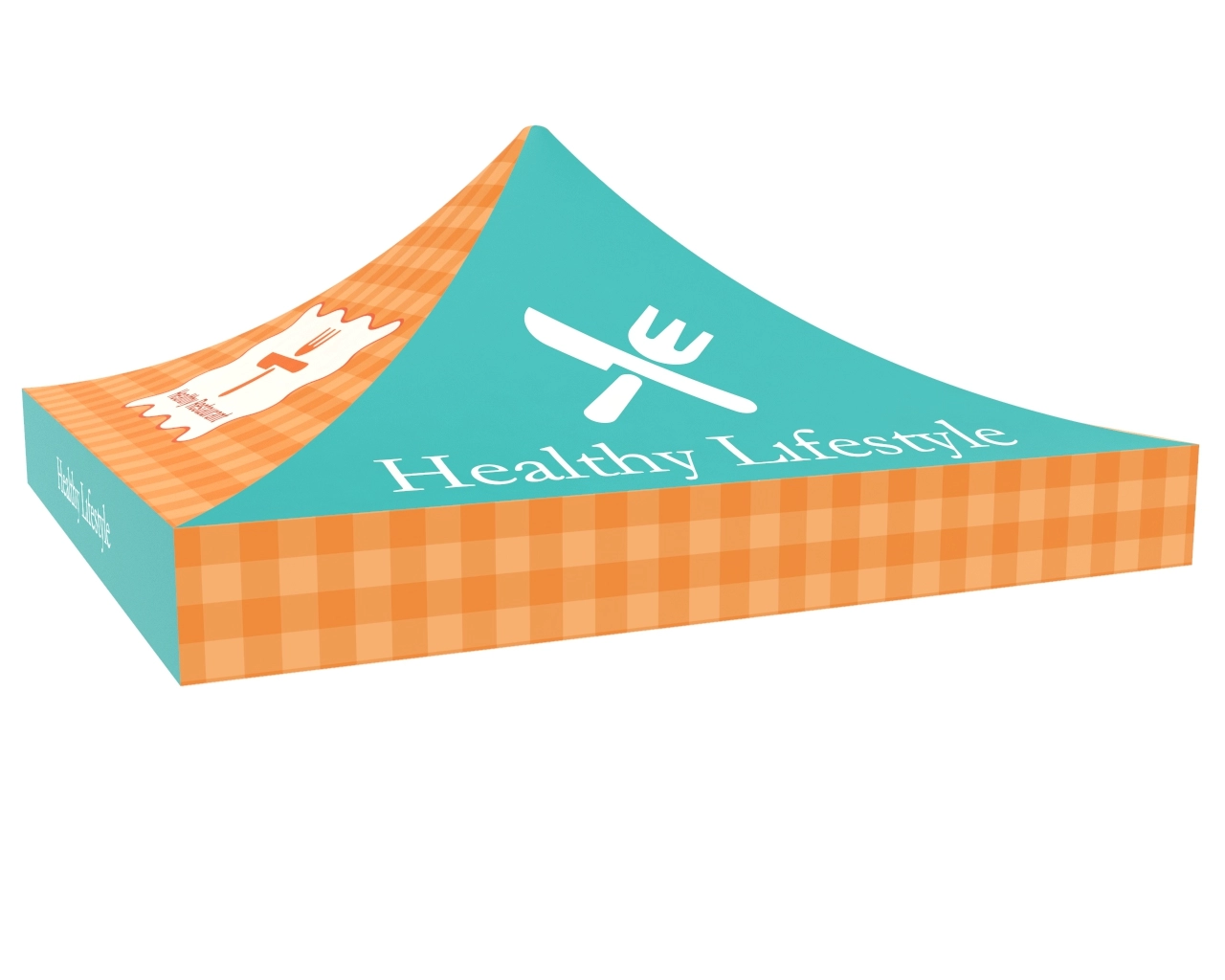 Custom Printed Canopy Tent - Top Graphic