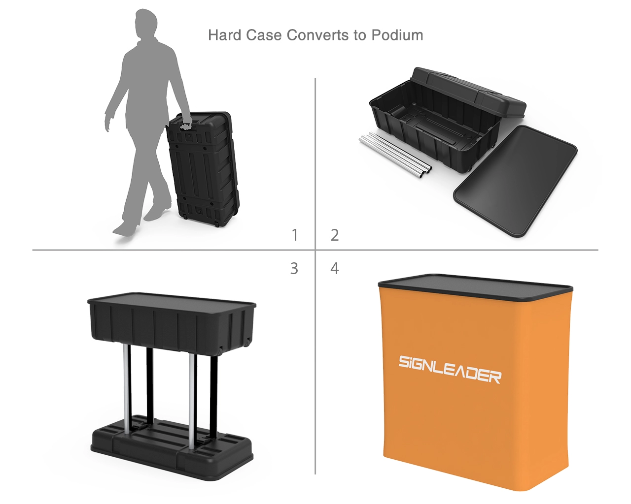 10x10 Custom Trade Show Booth Kit R for Craft Beer & Beverages