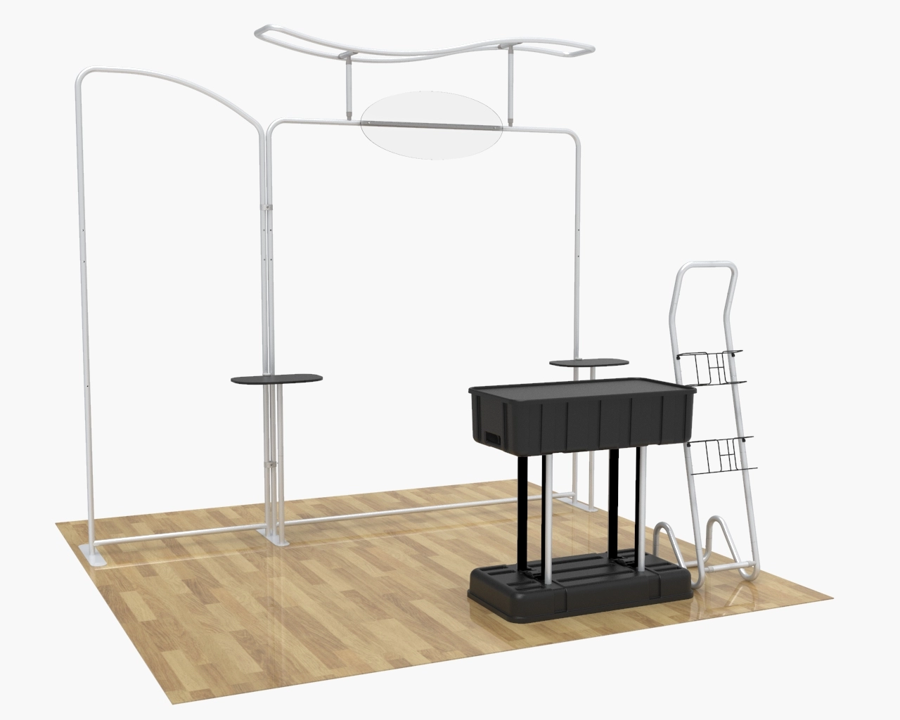 10x10 Custom Trade Show Booth Kit R for Craft Beer & Beverages