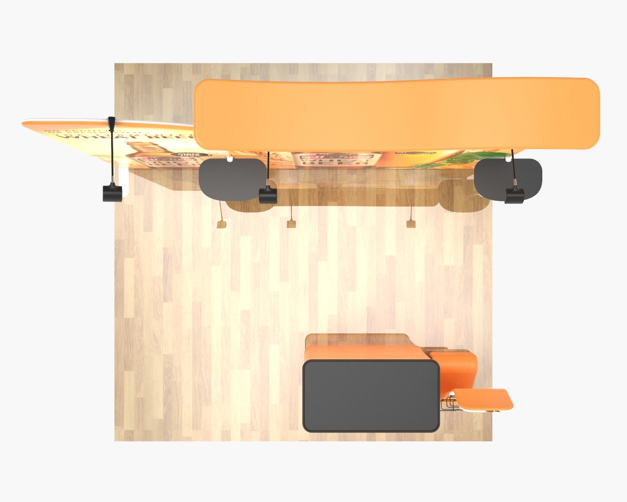 10x10 Custom Trade Show Booth Kit R for Craft Beer & Beverages