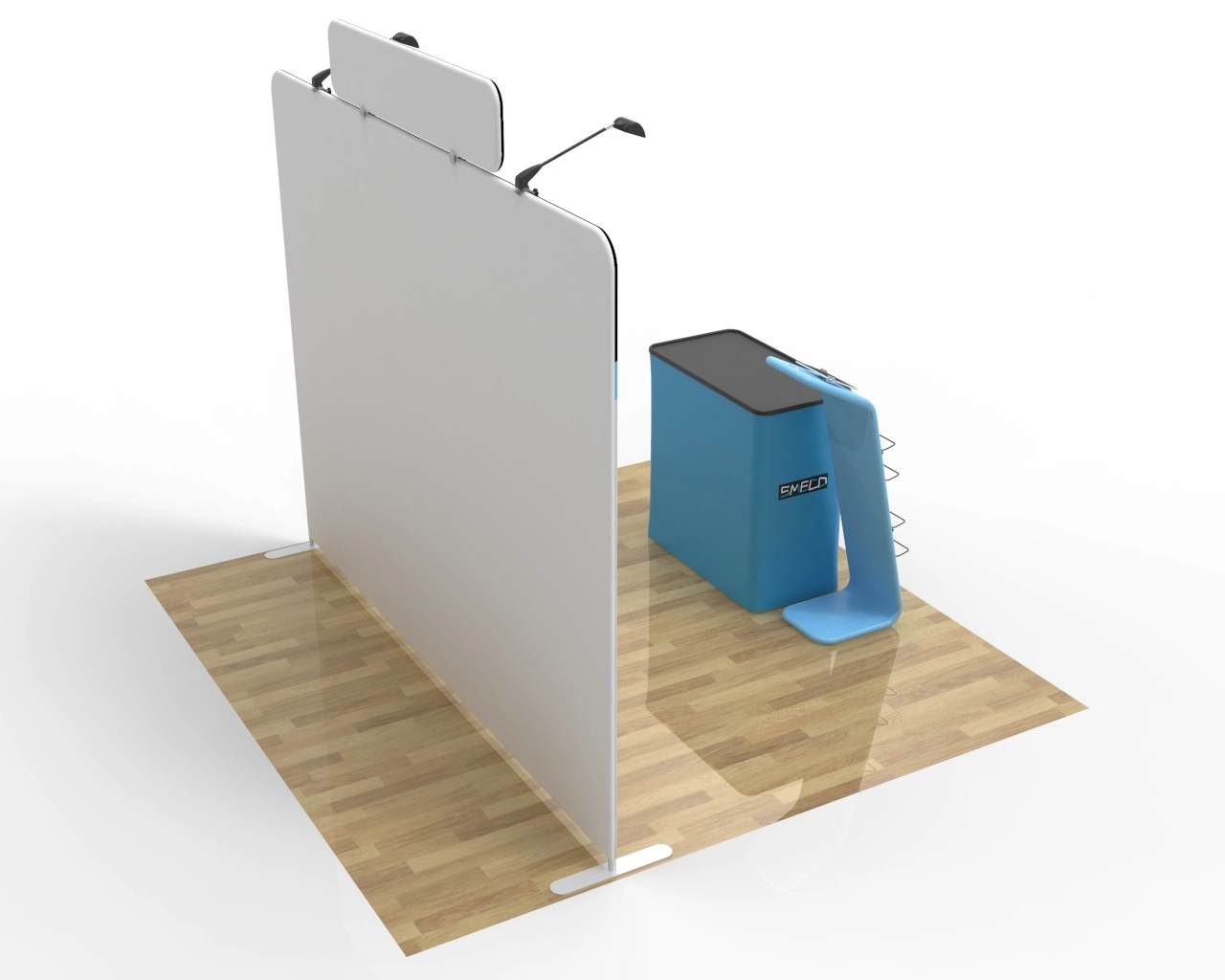 10x10 Trade Show Booth Display 19 for Consumer Tech, Audio & Gadget Events