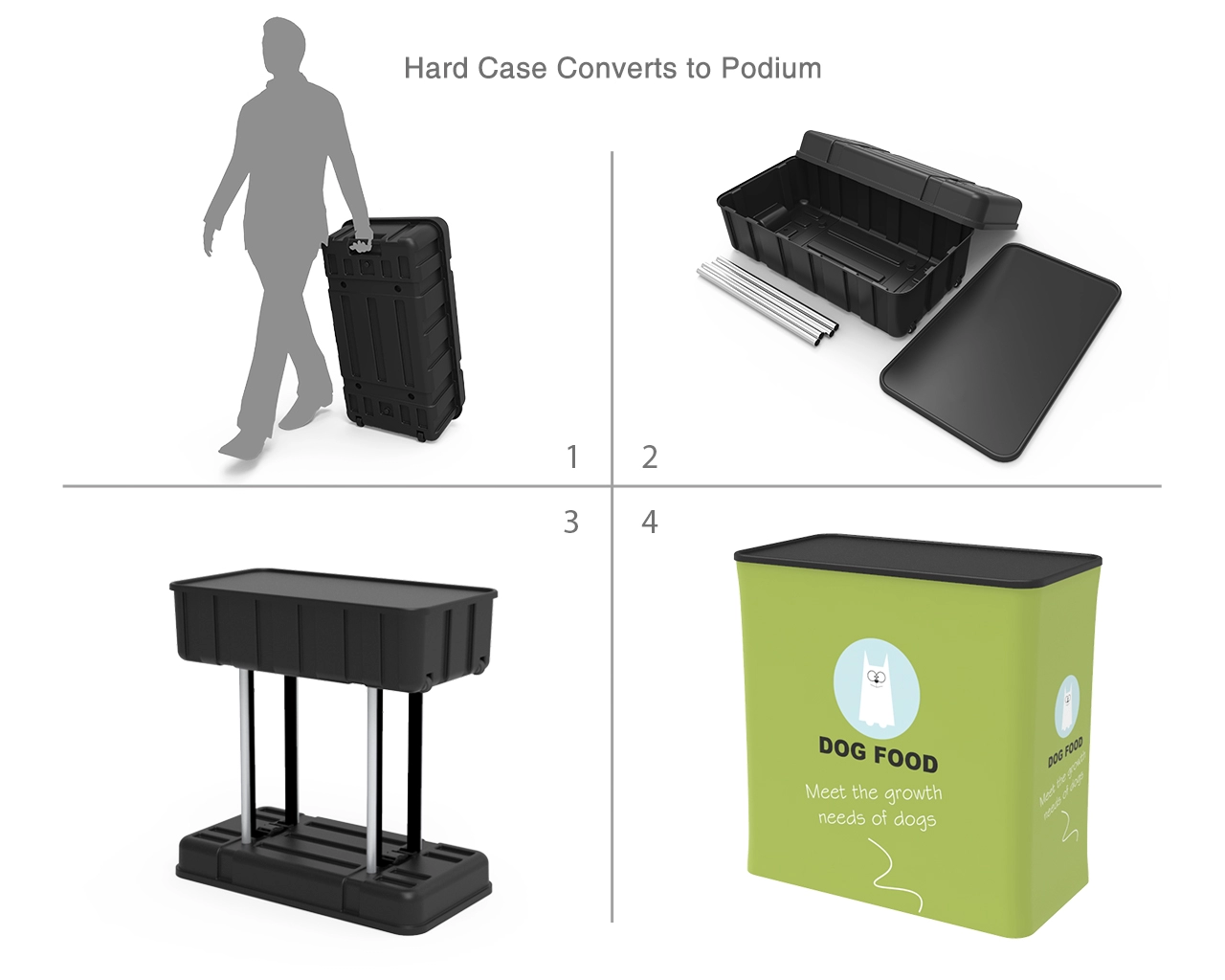 10x10 Trade Show Booth Package 21 for Pet Product Brands