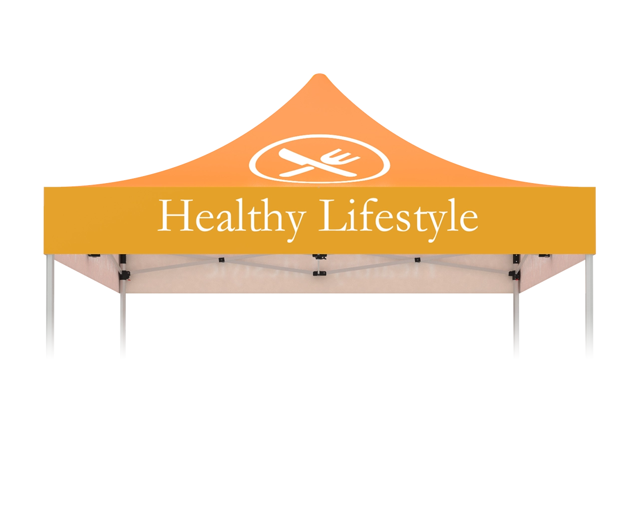 10x10 Custom Printed Canopy Top