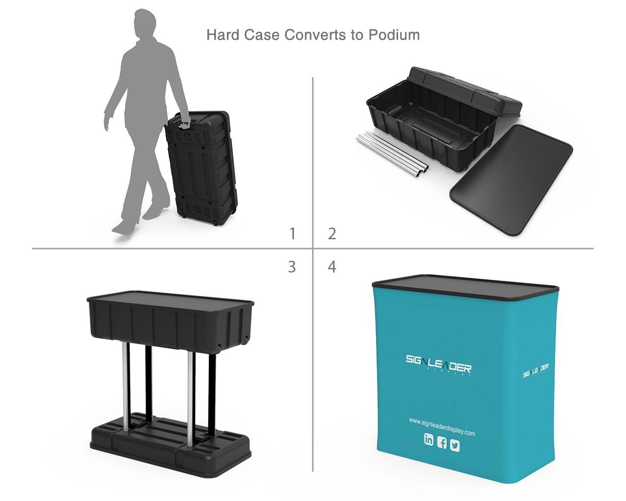 10x10ft Beauty & Cosmetic Trade Show Booth Idea 12