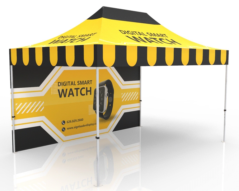 10x15 Advertising Canopy Tent with Backwall