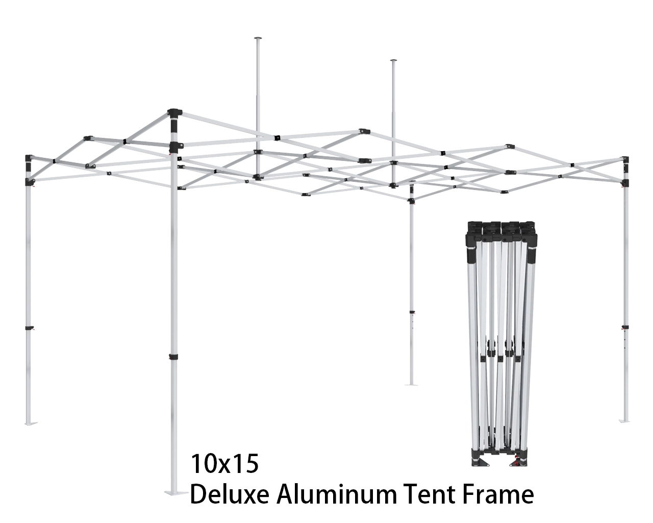 10x15 Canopy Tent With 3 Backwalls Animated