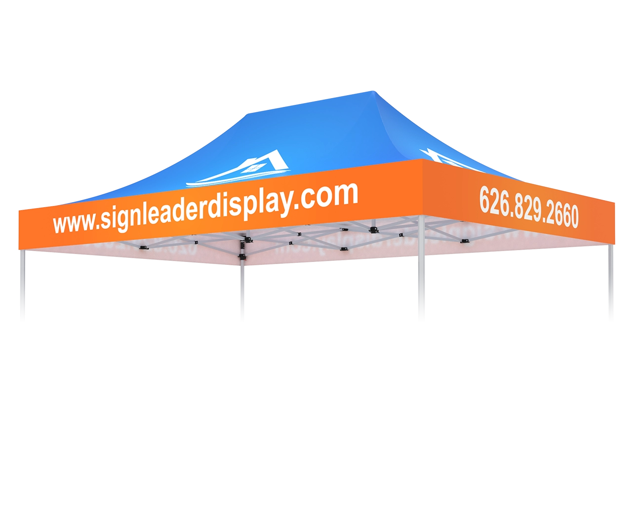10x15 Custom Printed Canopy Top Main