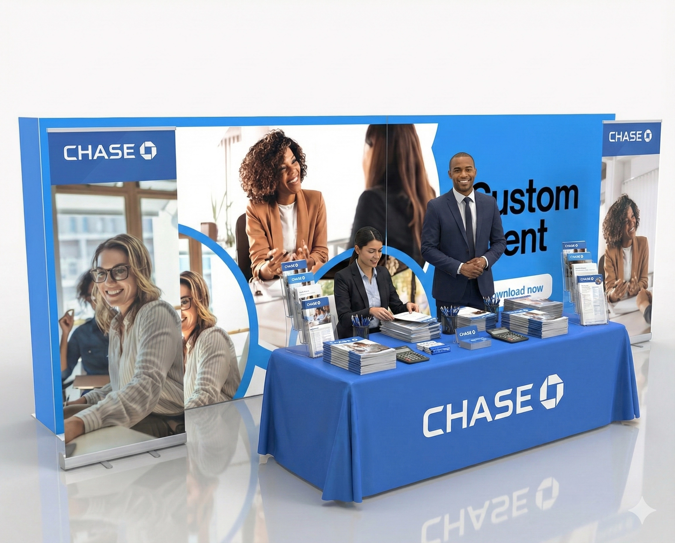 20ft SEGQuick™ Booth 15 - Pop Up Backlit