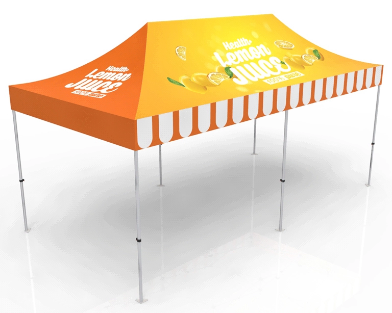Custom 10x20 Pop Up Canopy Tent(Full Color)