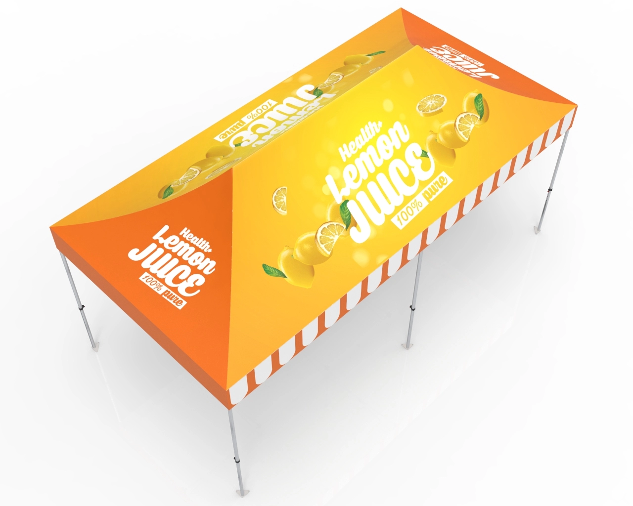 Custom 10x20 Pop Up Canopy Tent(Full Color)