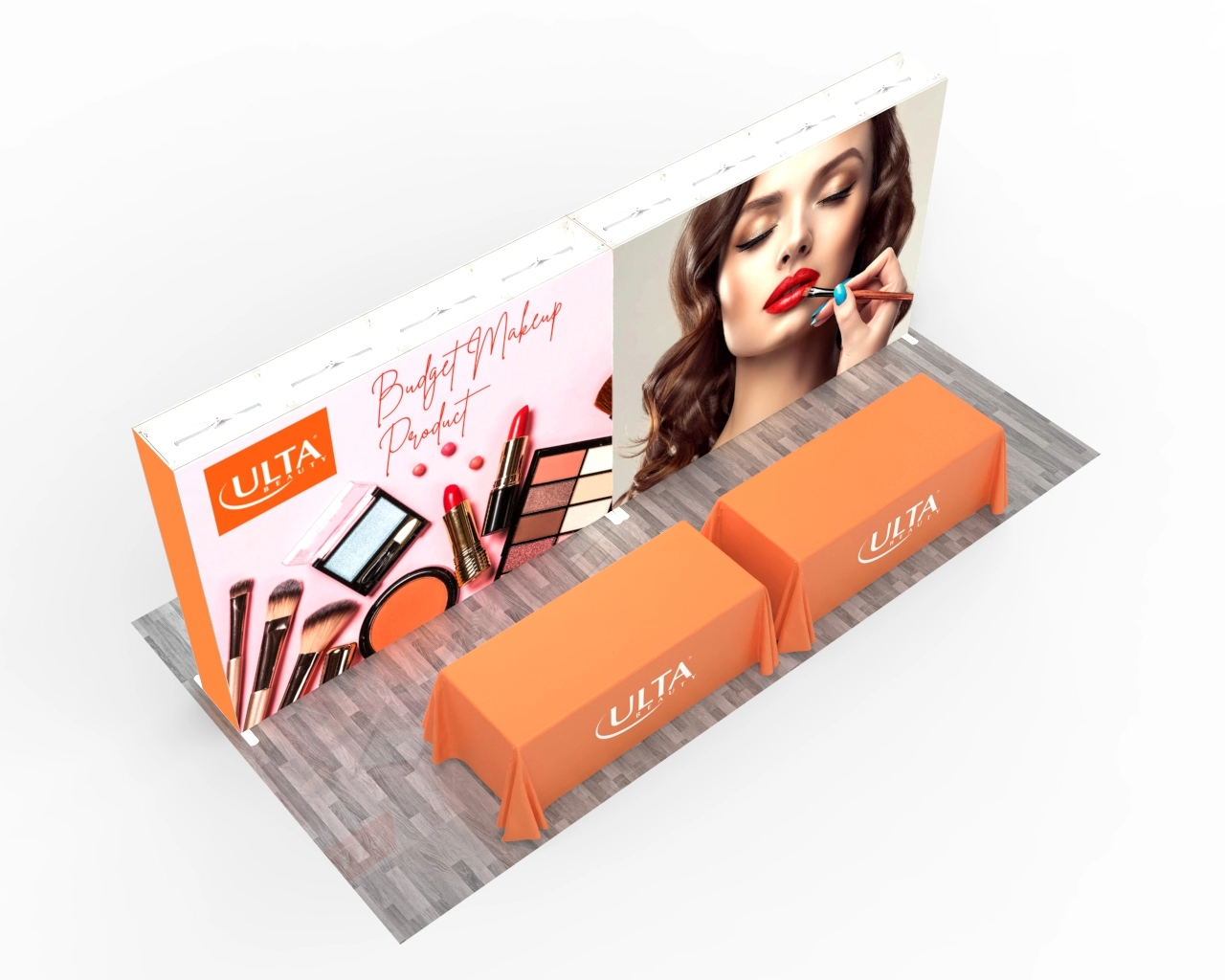 20ft SEGQuick™ Booth 14 - Pop Up Backlit