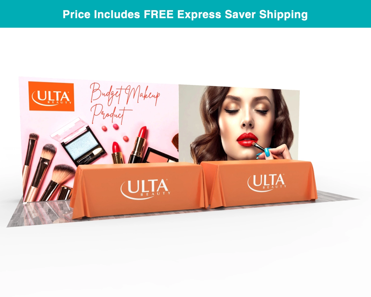 20ft SEGQuick™ Booth 14 - Pop Up Backlit