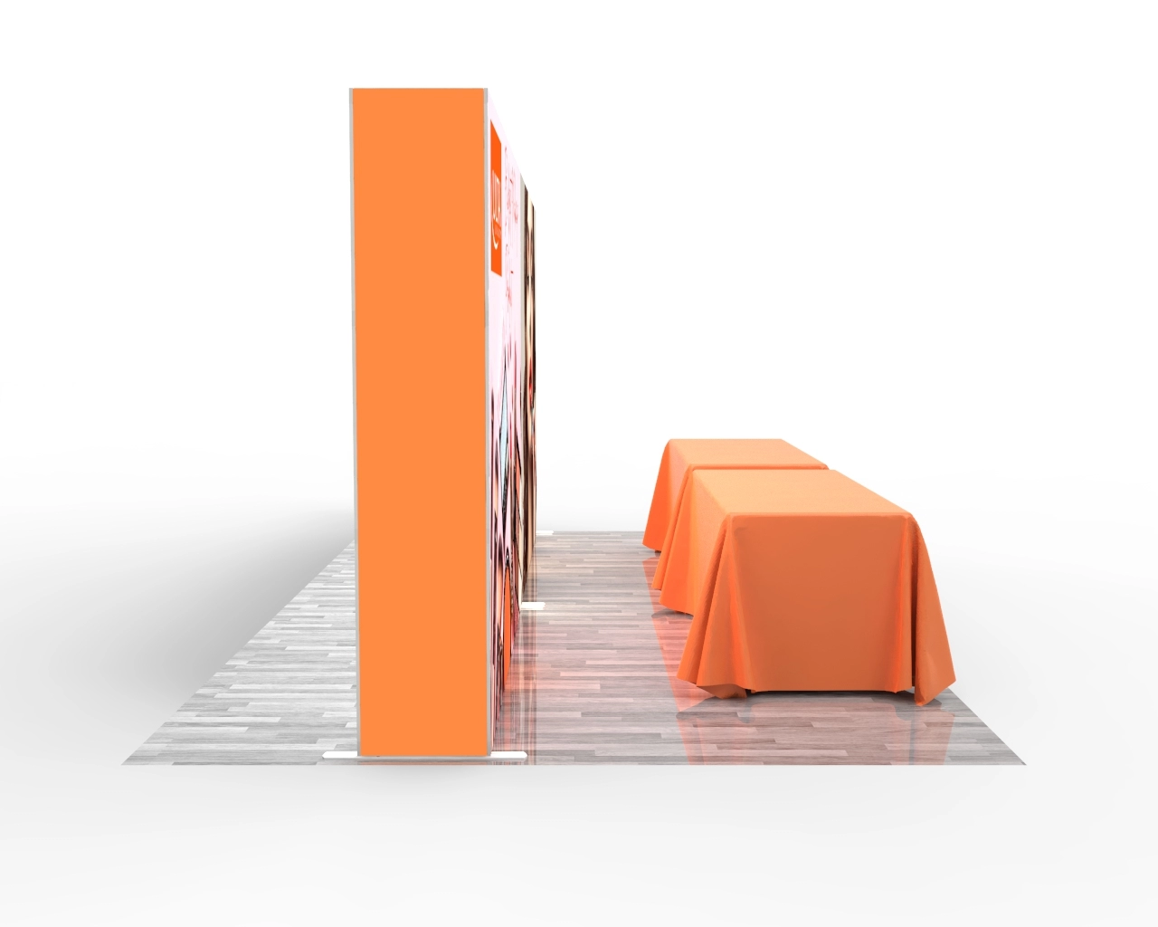 20ft SEGQuick™ Booth 14 - Pop Up Backlit