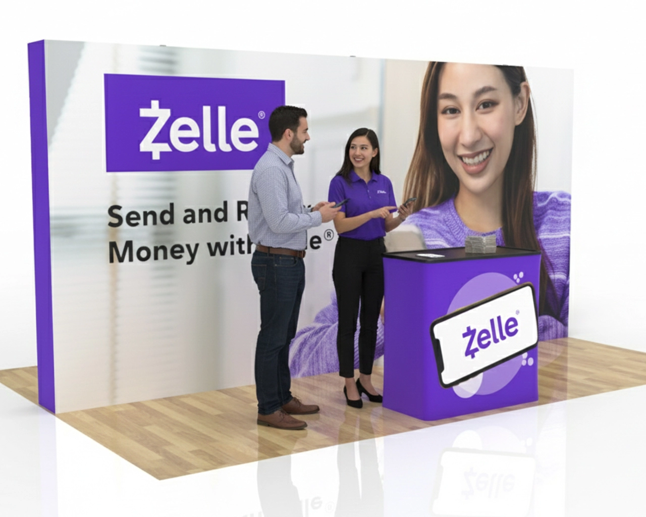 15ft Pop Up Trade Show Display 