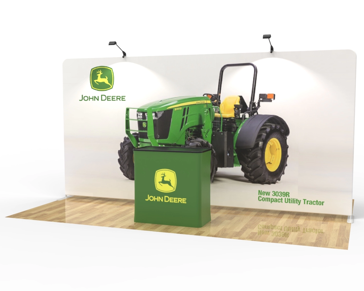 15ft Straight PortaZip™ Backdrop