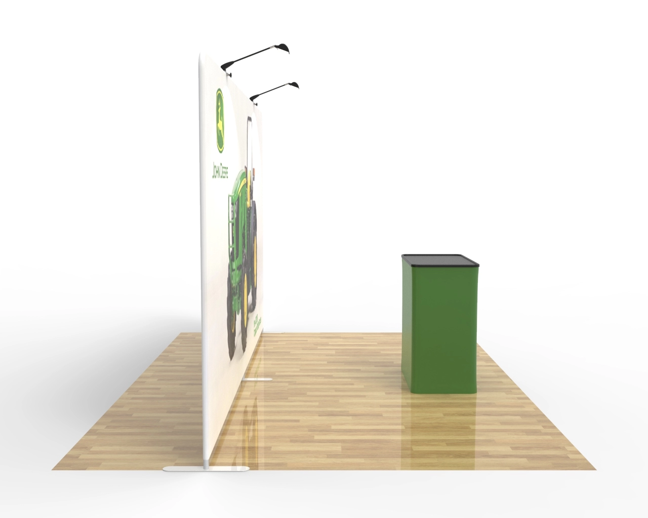 15ft Straight PortaZip™ Backdrop