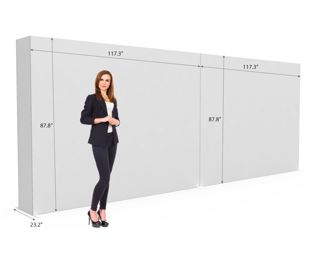 20ft SEGQuick™ Backdrop - Pop Up Backlit