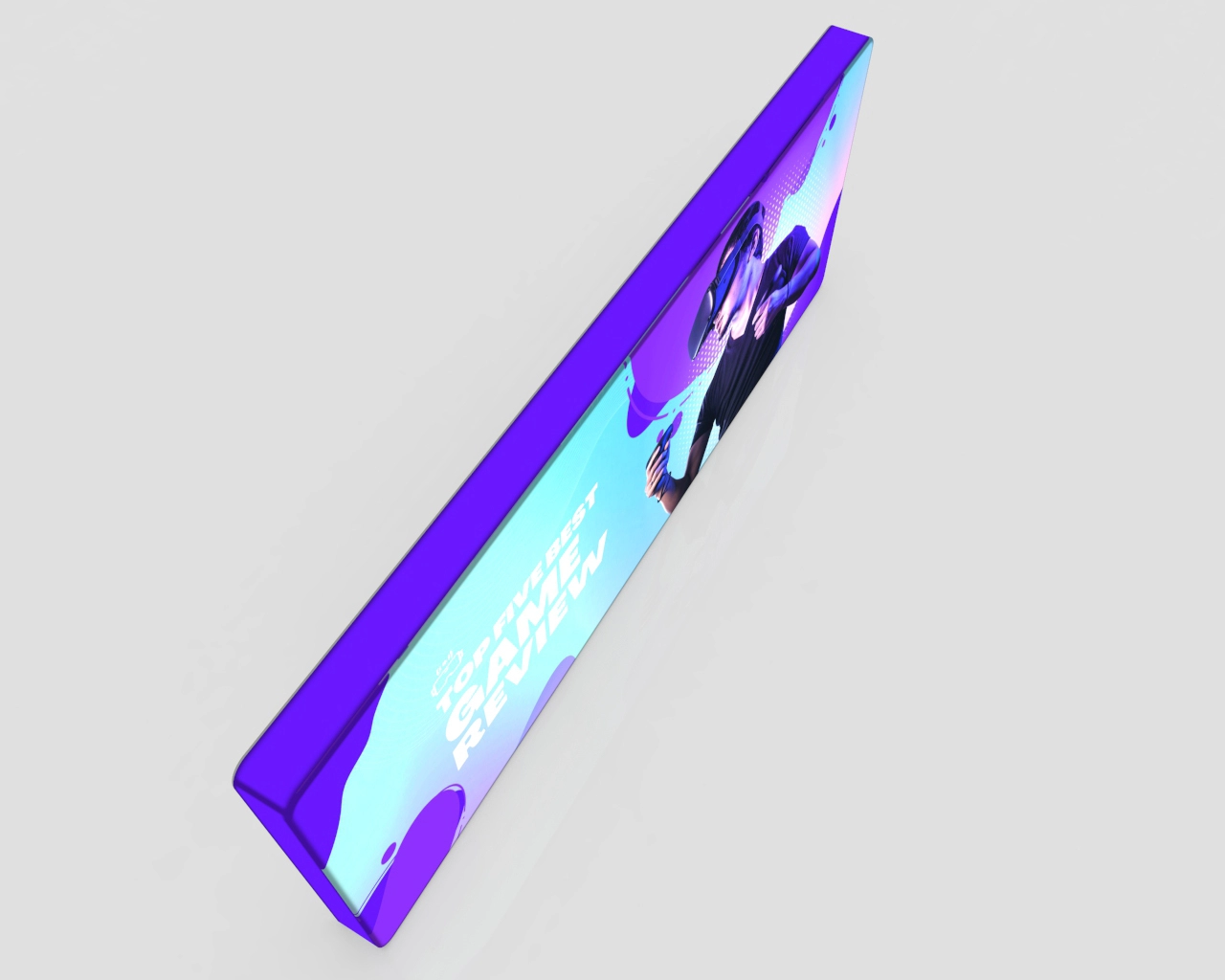 20ft Backlit PortaZip™ Backdrop - Backlit