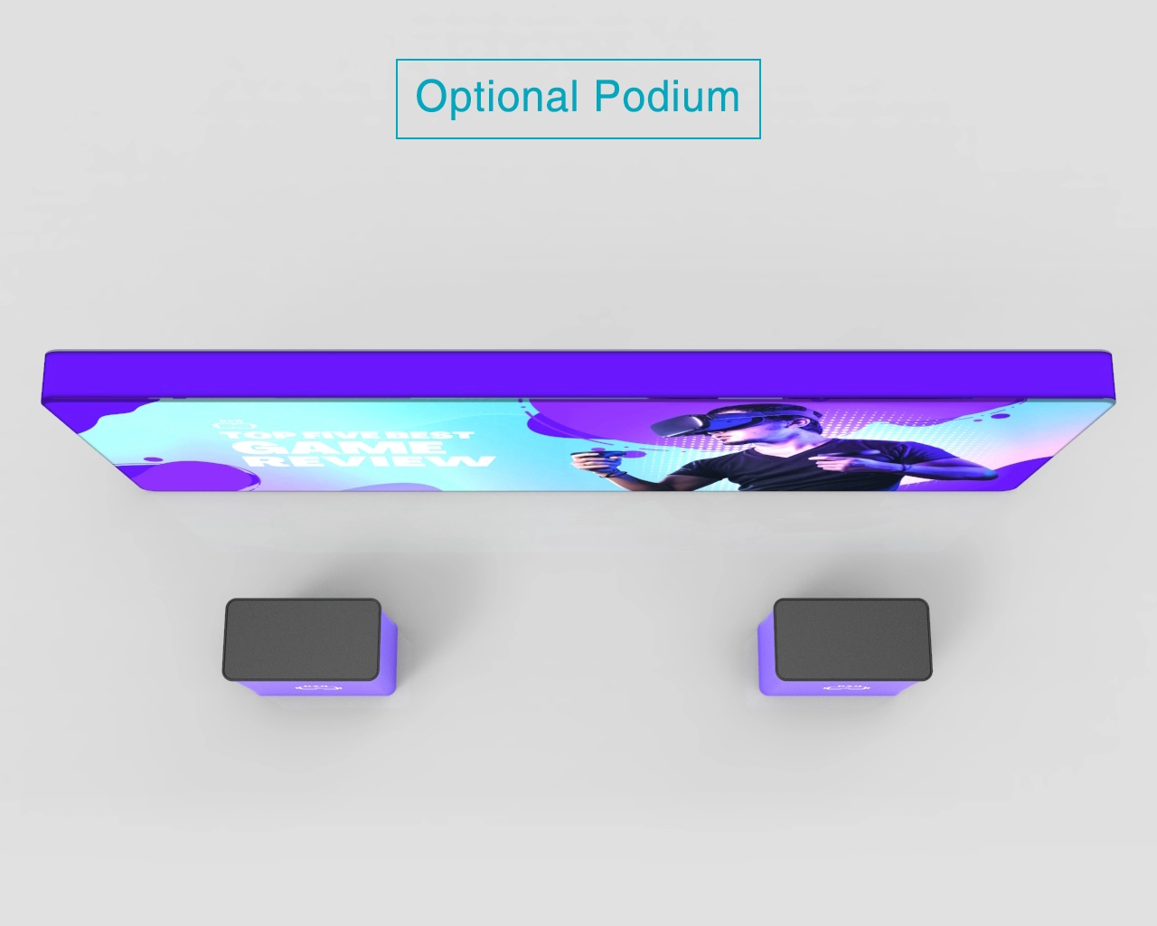 20ft Backlit PortaZip™ Backdrop - Backlit