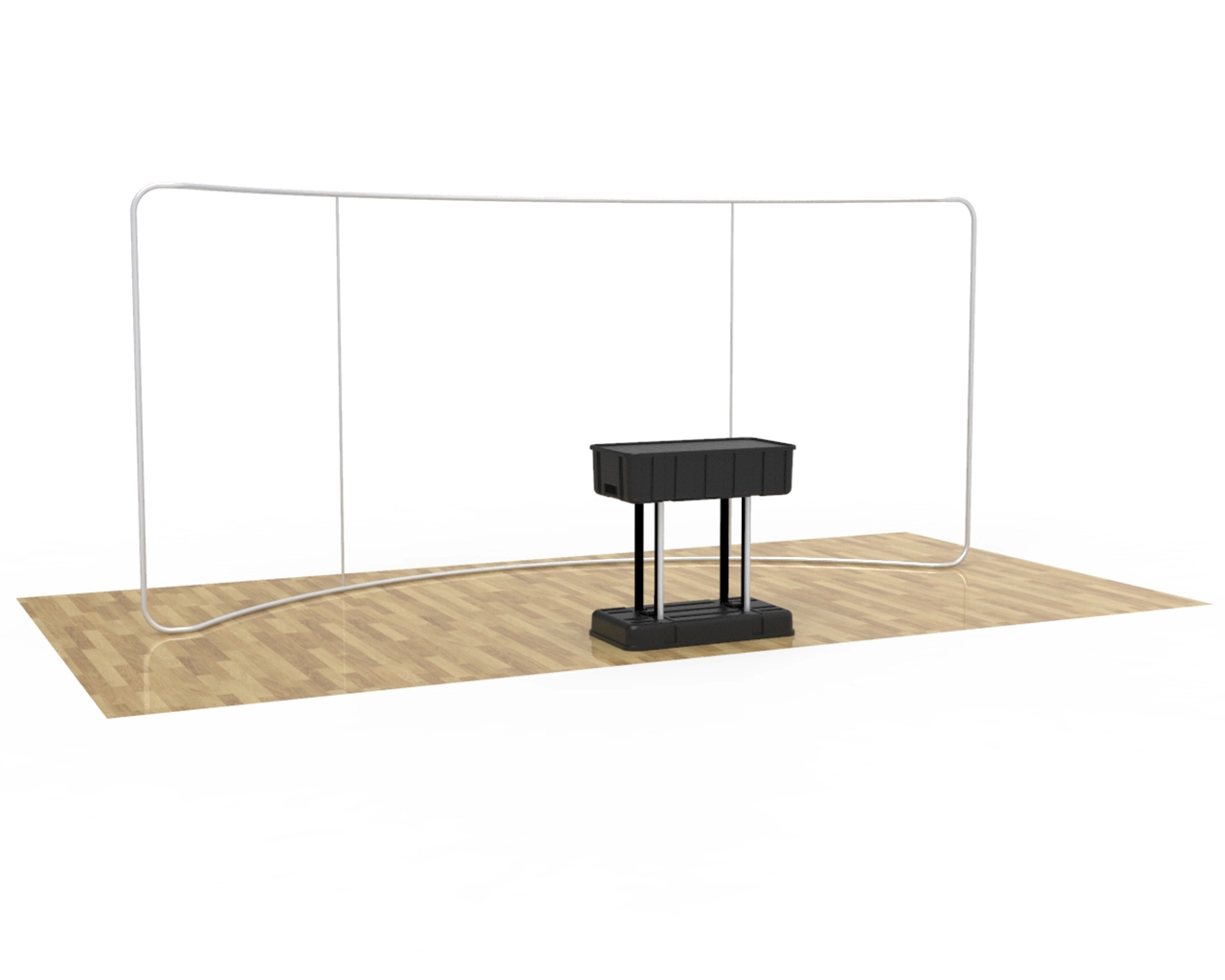20ft Curved PortaZip™ Backdrop