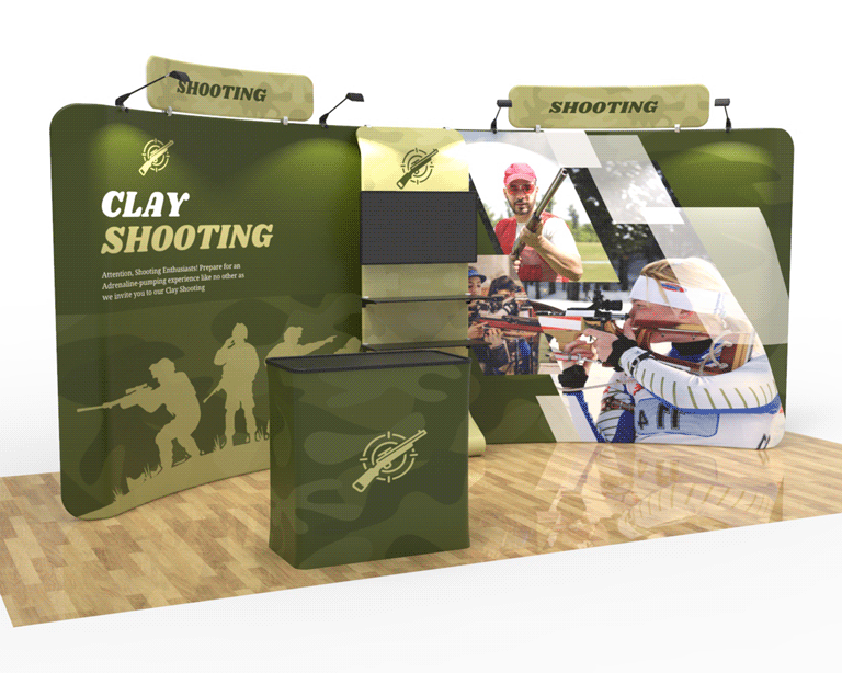 20ft Curved FlexBooth™ Max Kit
