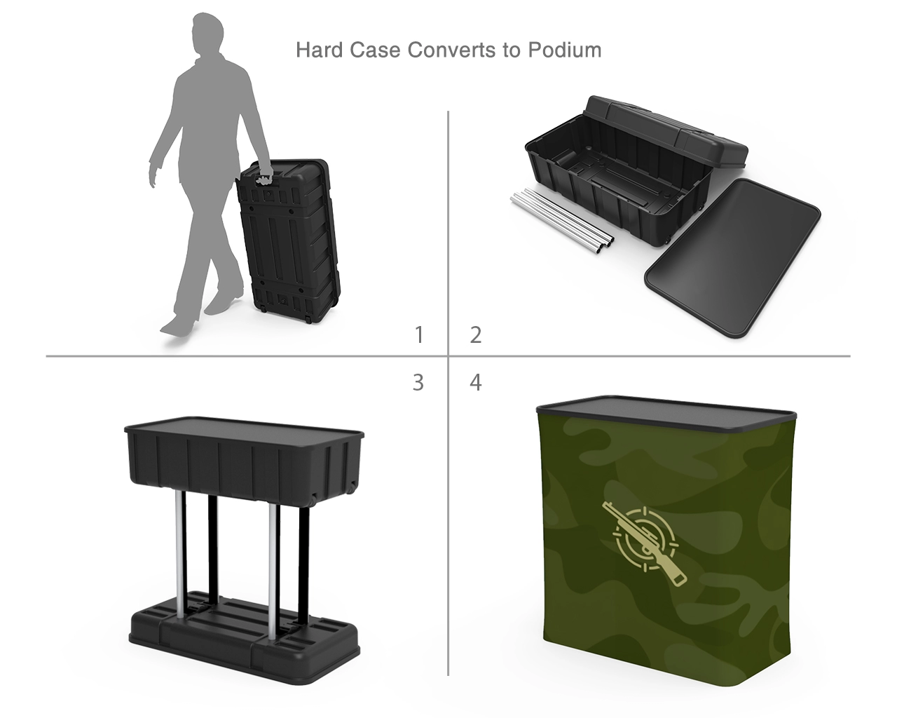 20ft Curved FlexBooth™ Max Kit