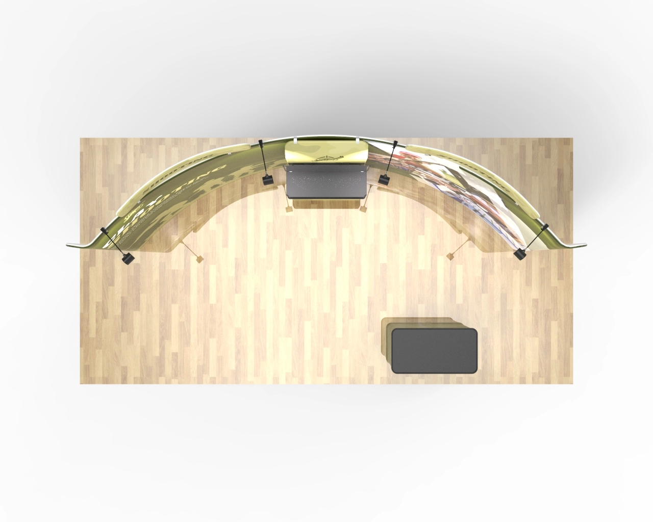 20ft Curved FlexBooth™ Max Kit