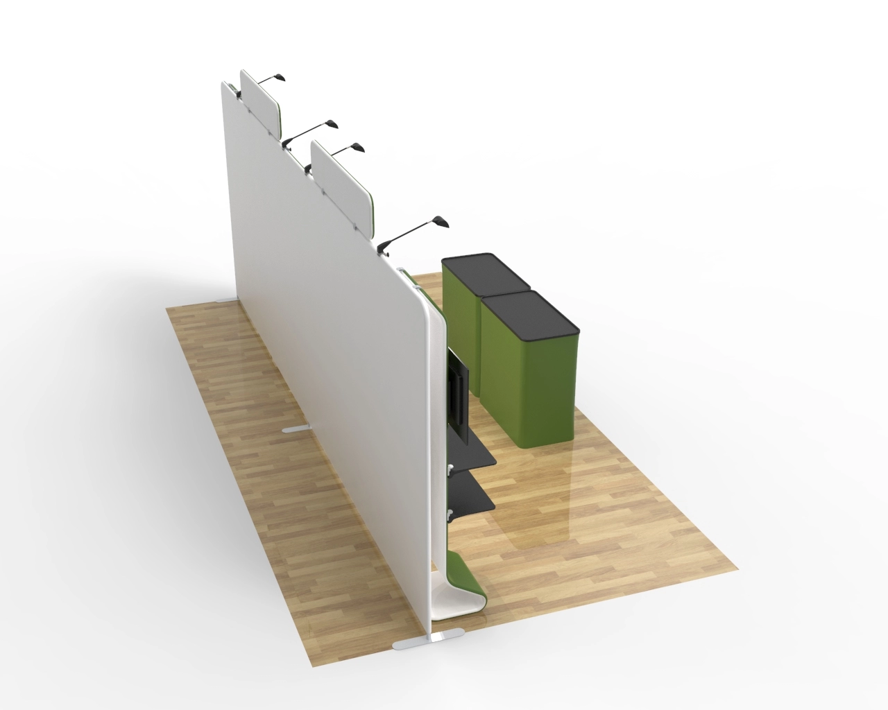 20' Straignt FlexBooth™ Max Package