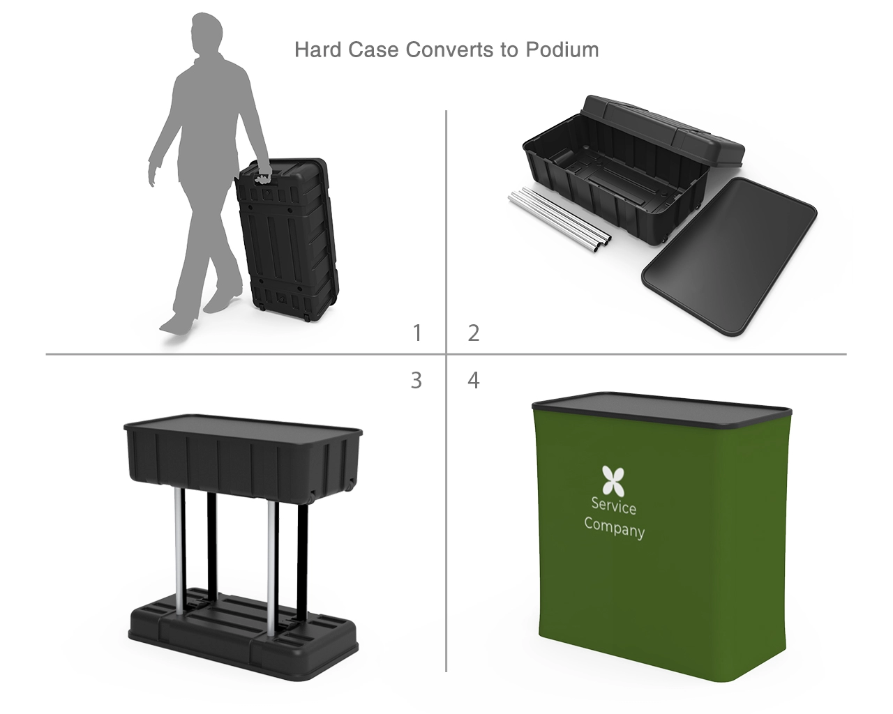20' Straignt FlexBooth™ Max Package