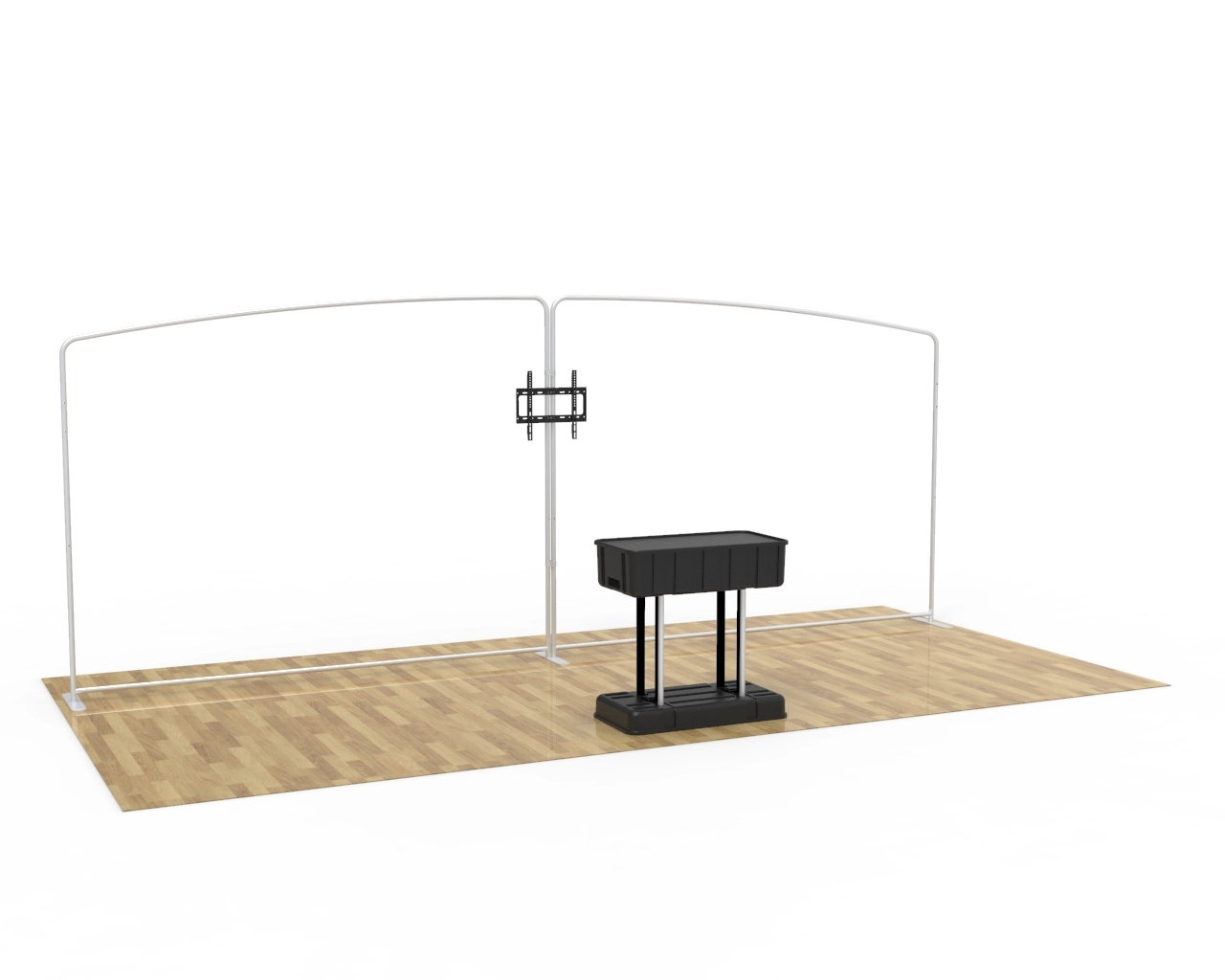 20ft Flexbooth Pro Kit 02 Trade Show Backdrop Main Animated