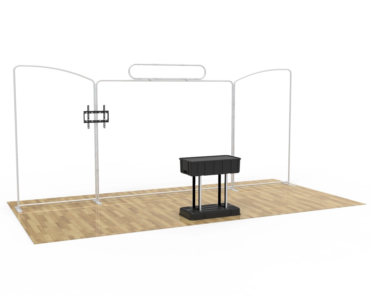 20ft Flexbooth Pro Kit 04 Expo Booth Main Animated