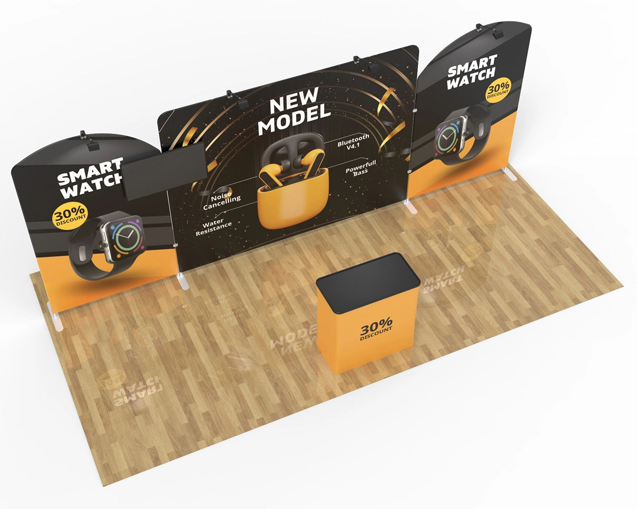 20ft FlexBooth™ Pro Kit 05