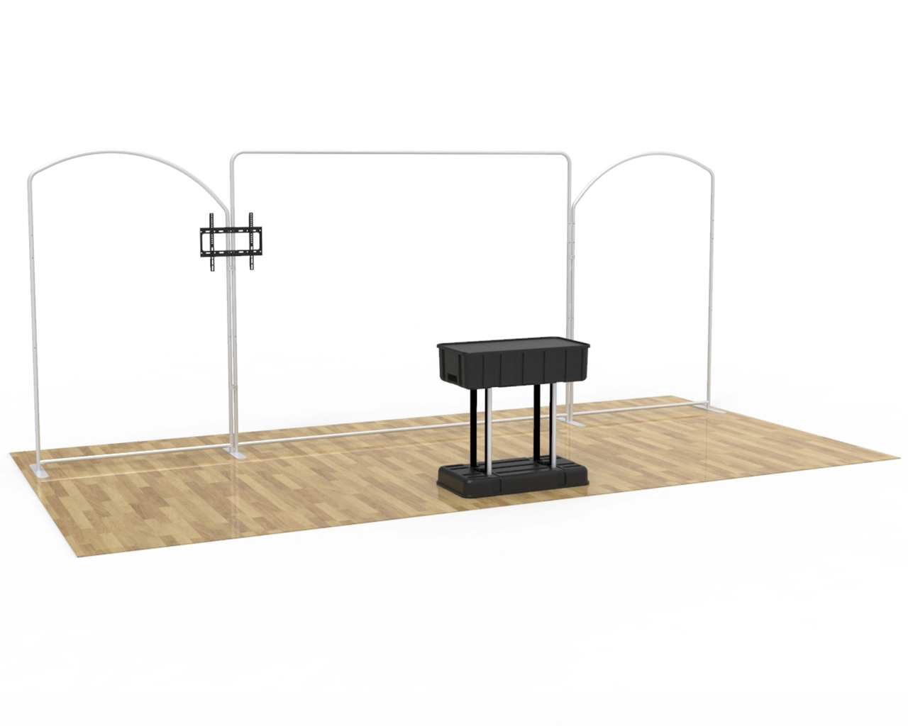 20ft Flexbooth Pro Kit 05 Exhibit Booth Main Animated