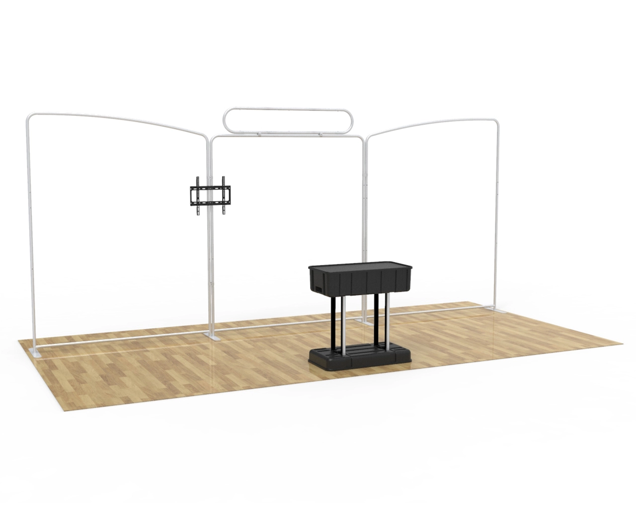 20ft Flexbooth Pro Kit 06 Trade Show Booth Main Animated