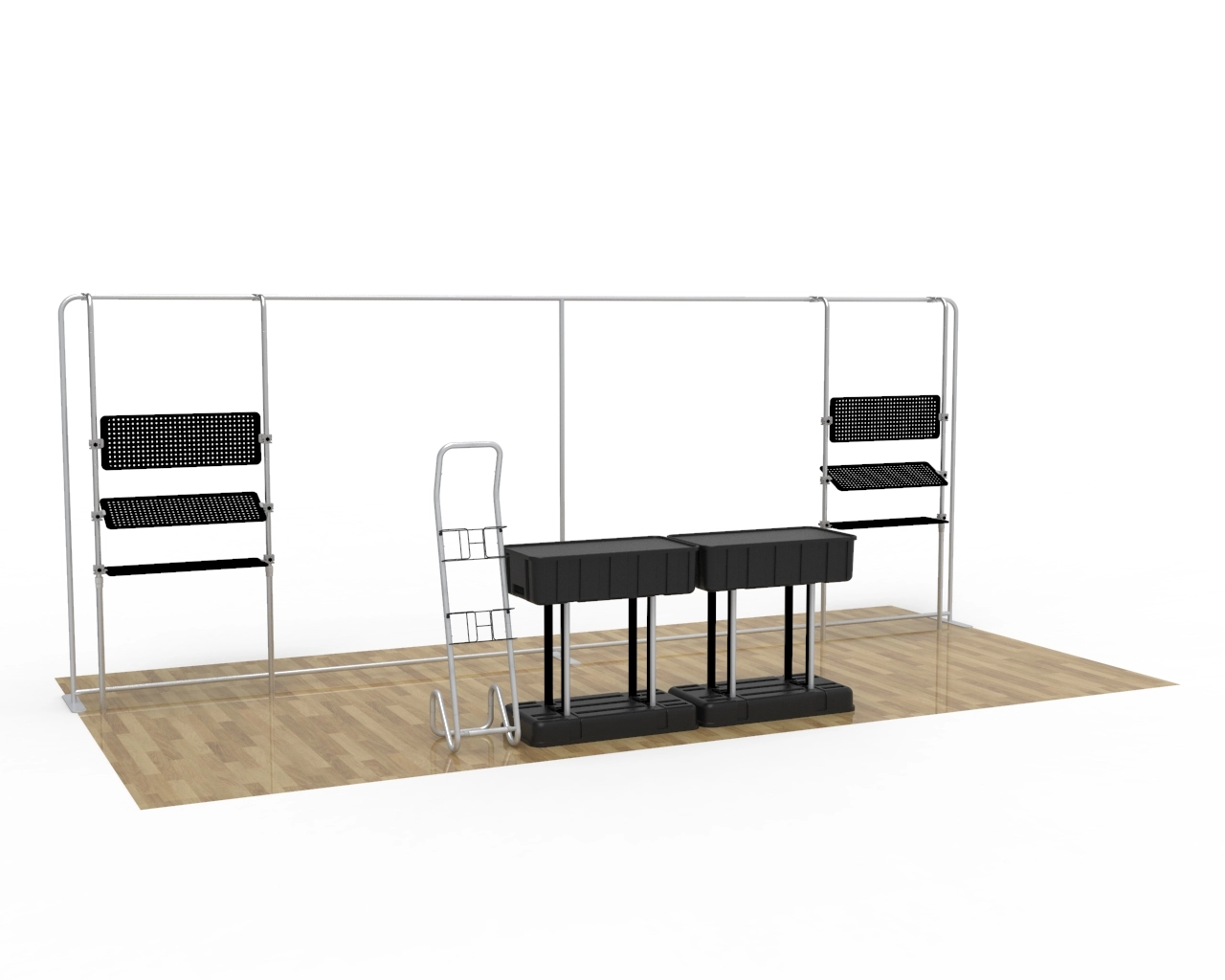 20ft Flexbooth Pro Kit 10 Trade Show Booth Main Animated
