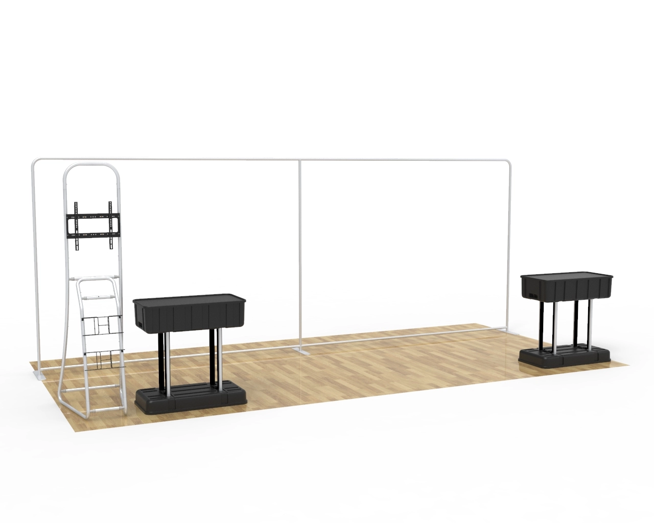 20ft Flexbooth Pro Kit 12 Trade Show Displays Main Animated