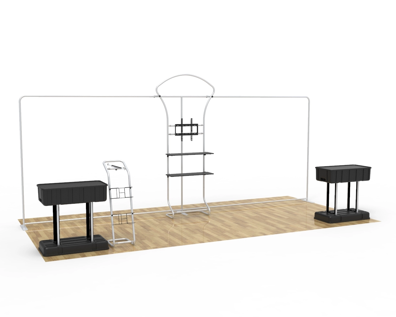 20ft Straight FlexBooth™ Pro Max Kit
