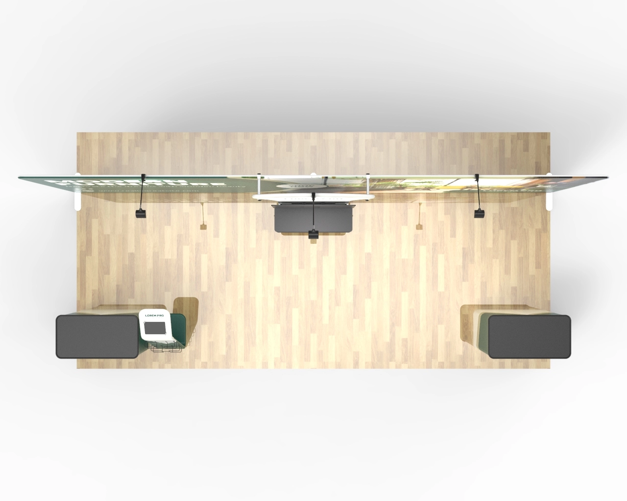 20ft Straight FlexBooth™ Pro Max Kit