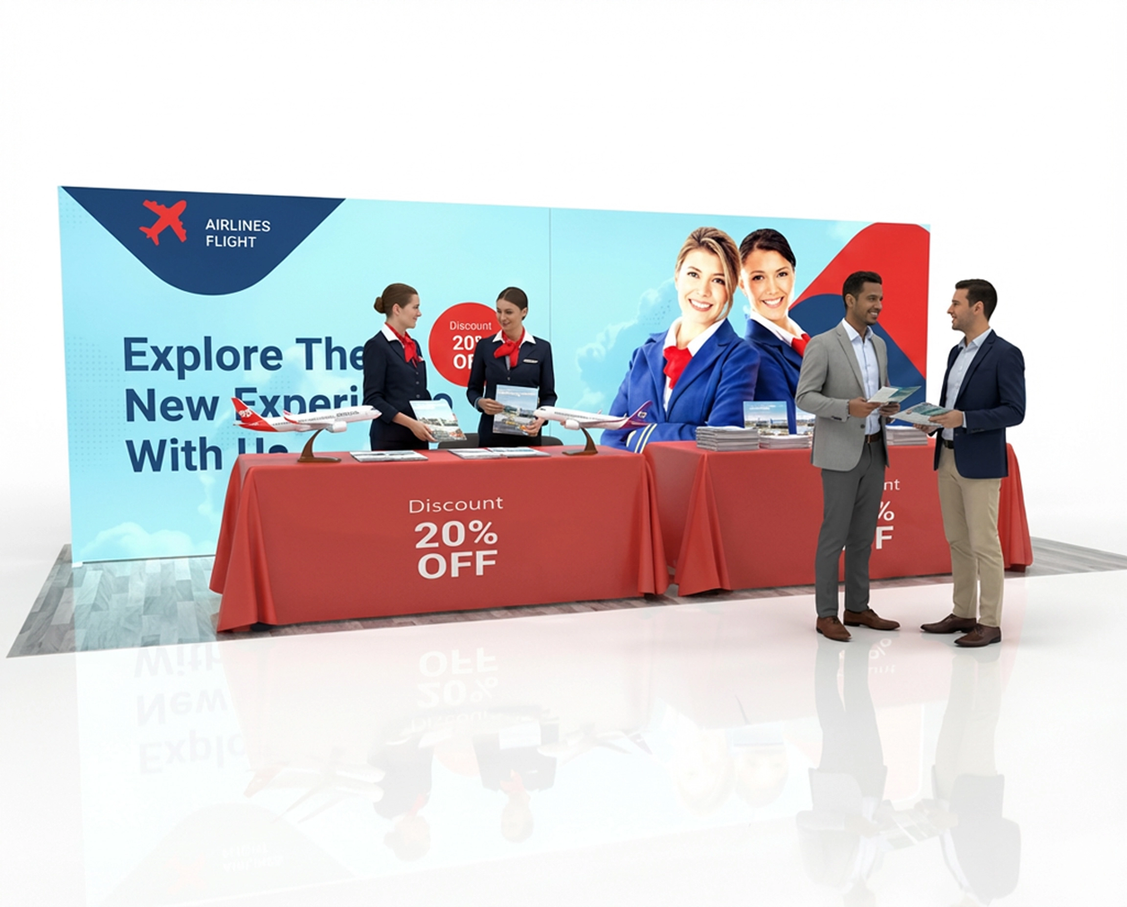 20ft SEGQuick™ Booth 11 - Backlit