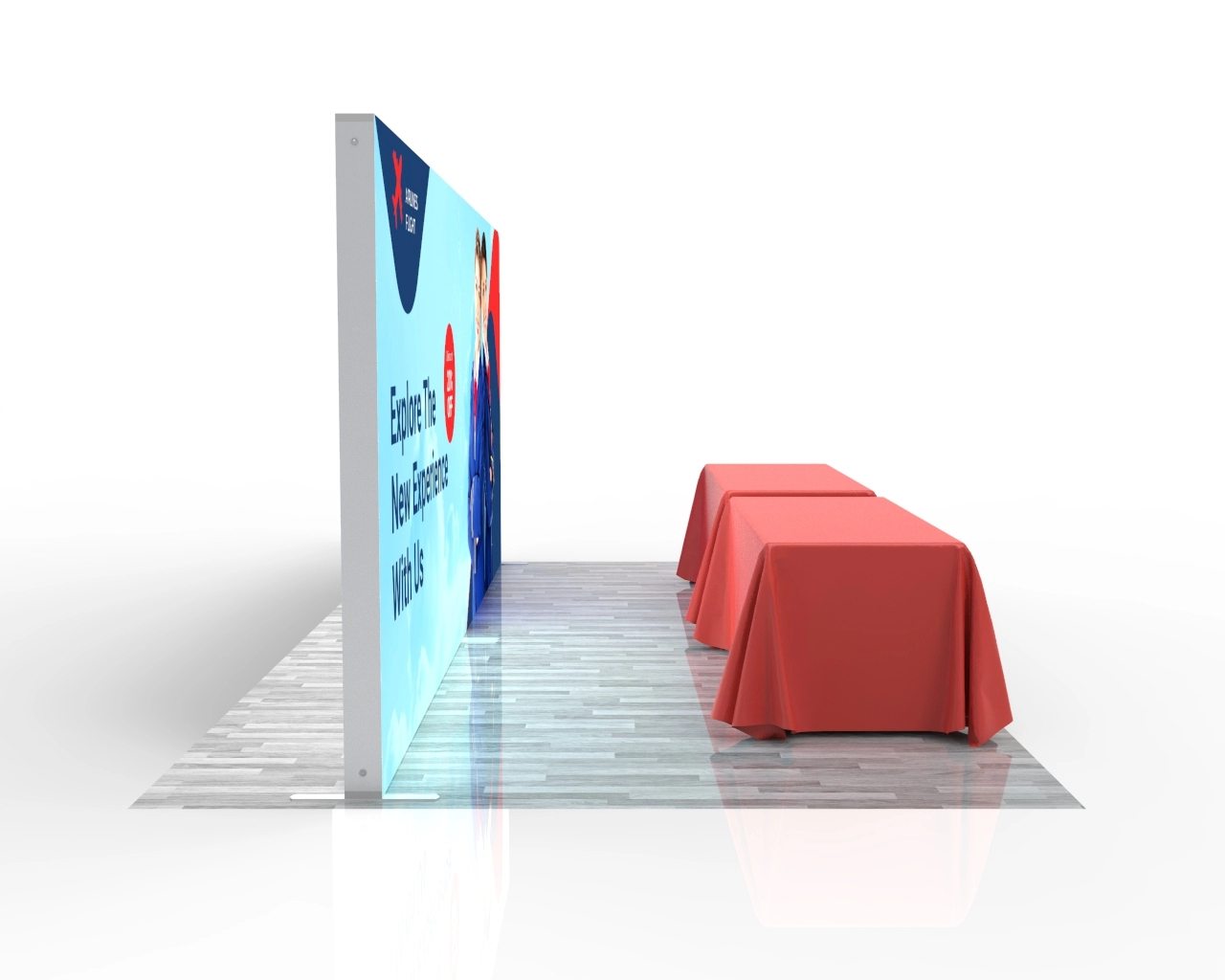 20ft SEGQuick™ Booth 11 - Backlit