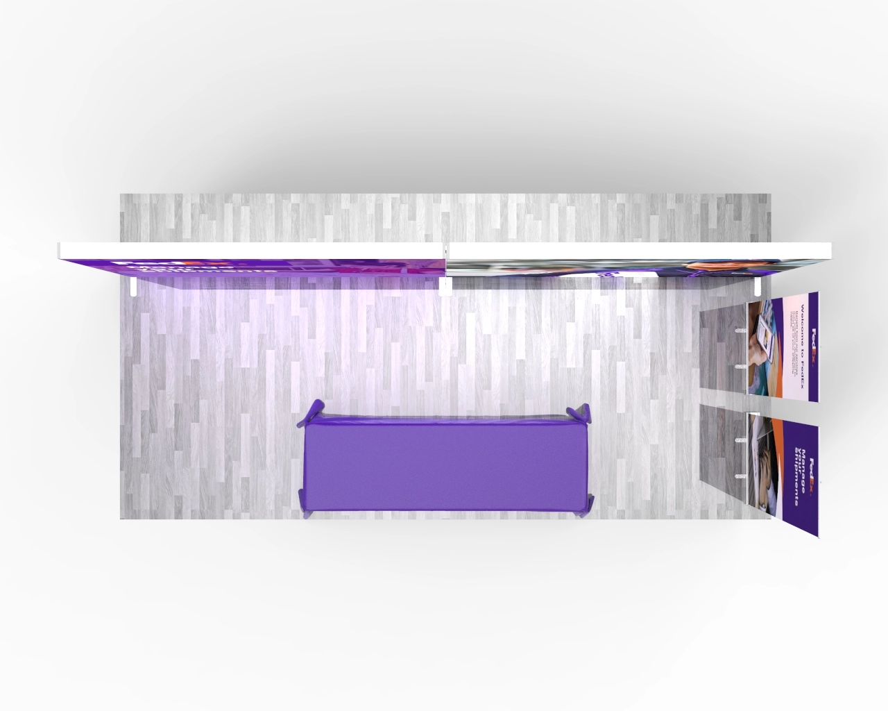 20ft SEGQuick™ Booth 12 - Backlit