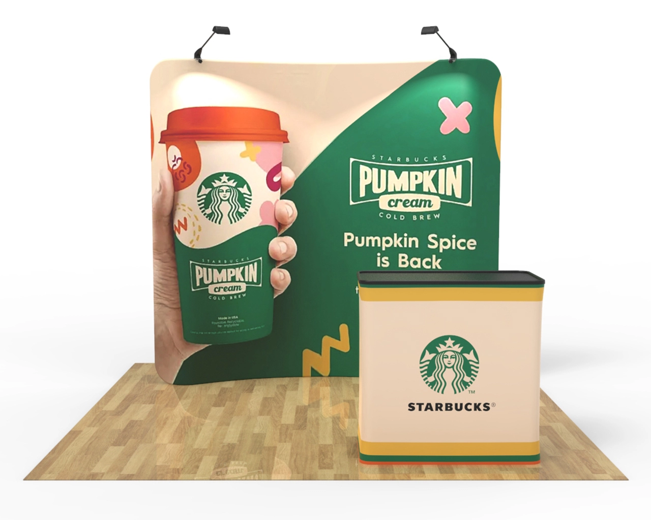 8' Wide Booth
