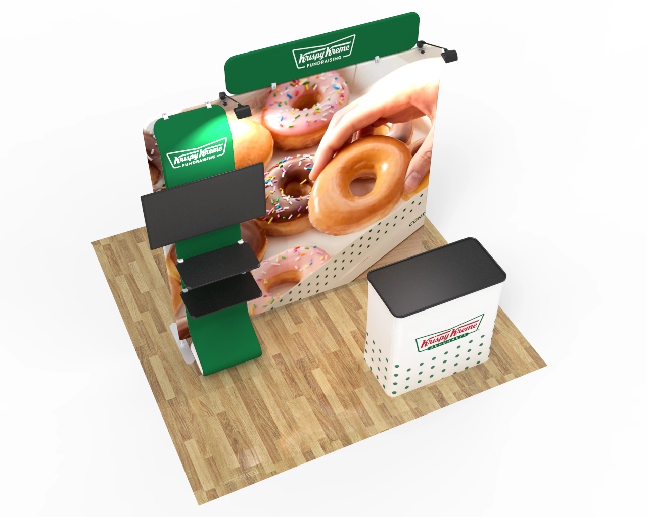 8ft Straignt FlexBooth™ Max Kit