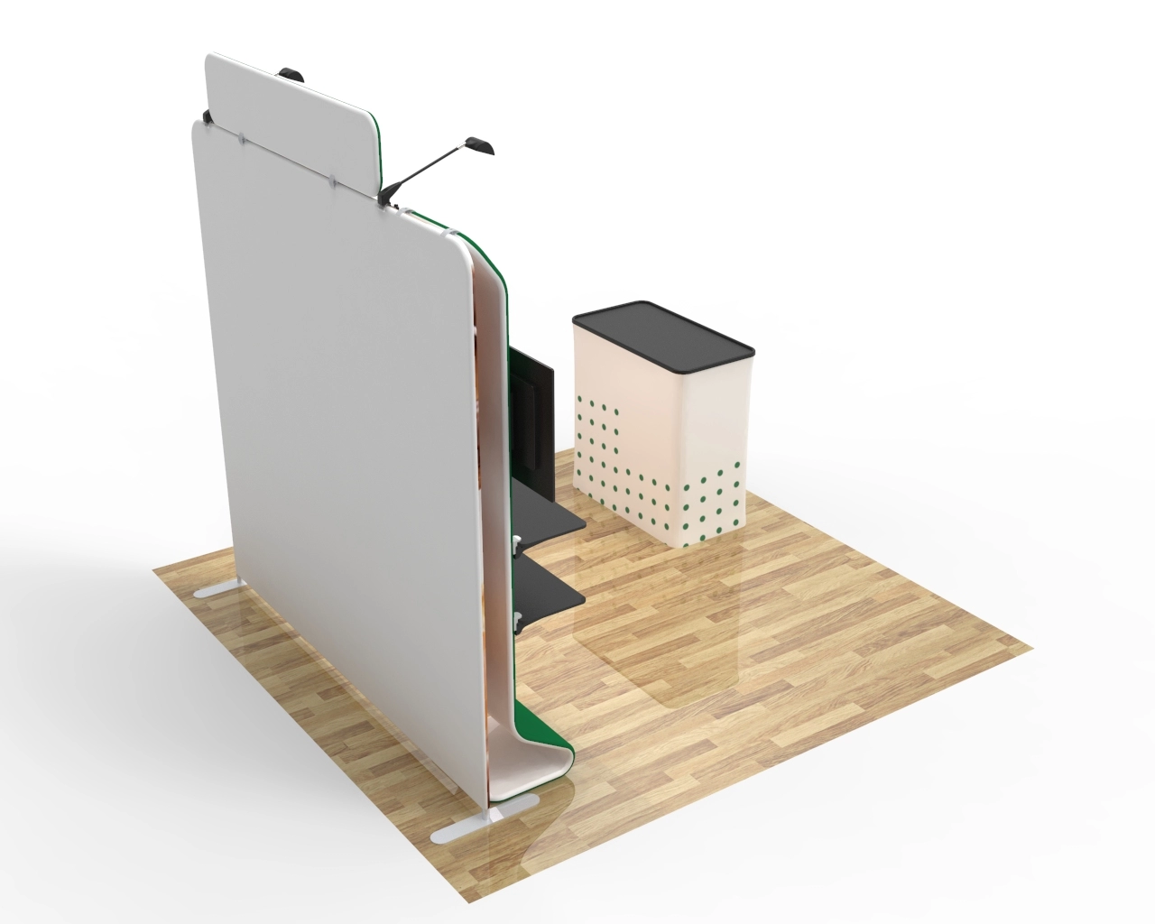 8ft Straignt FlexBooth™ Max Kit