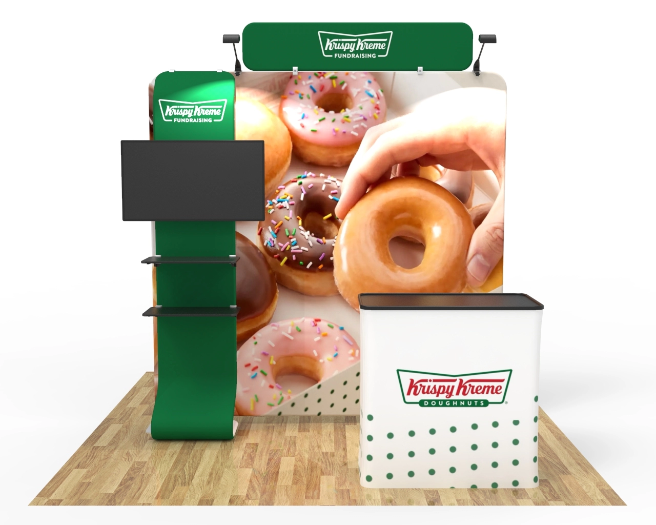 8ft Straignt FlexBooth™ Max Kit