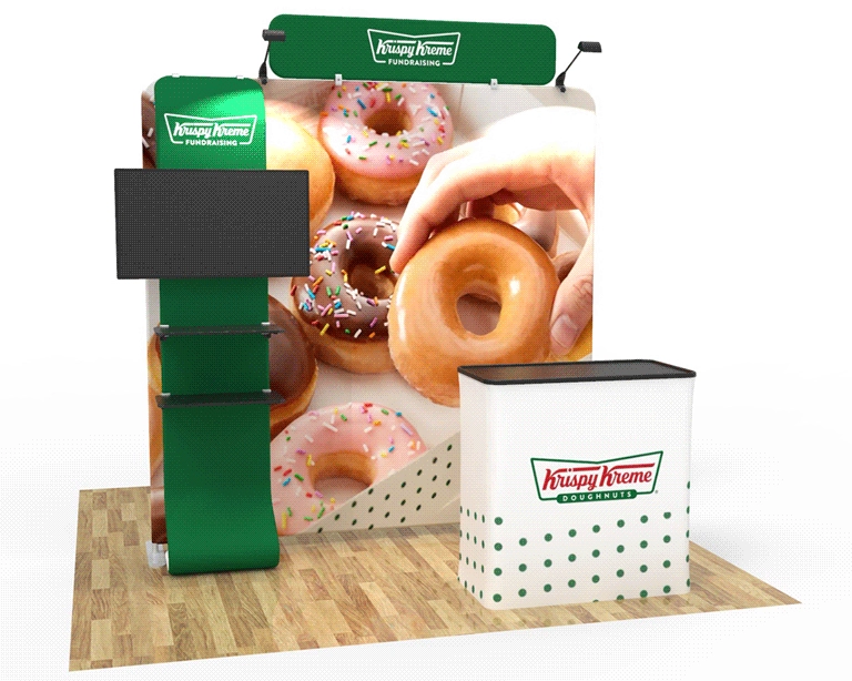 8ft Straignt FlexBooth™ Max Kit